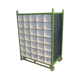 Steel Rack with Dunnage